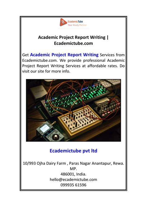 Ppt Academic Project Report Writing Powerpoint