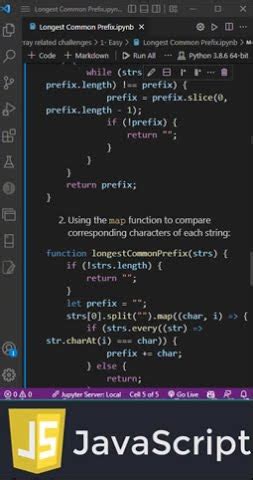 LeetCode Longest Common Prefix Solution In JavaScript YouTube
