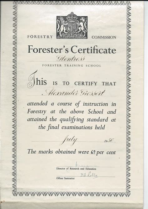 Forest School Certificate