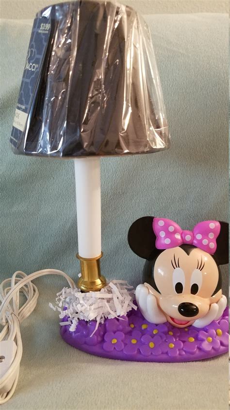 Minnie Mouse Night Lightlamp Etsy