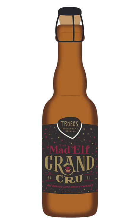 Mad Elf Grand Cru Bottle Illustrated Tr Egs Independent Brewing