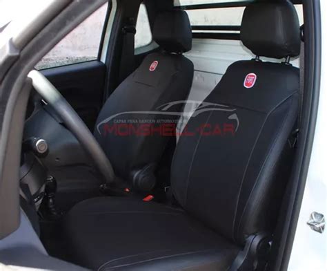 Capas De Bancos Automotivos Couro Fiat Strada Cabine Simples