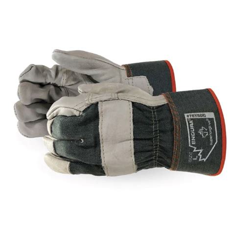 Spi Health And Safety Superior Glove Endura® Cowgrain Leather Work