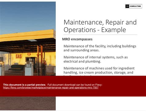 Ppt Maintenance Repair And Operations Mro Slide Ppt Powerpoint