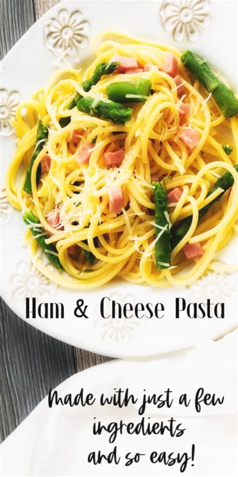 Ham And Asparagus Spaghetti Organized Island