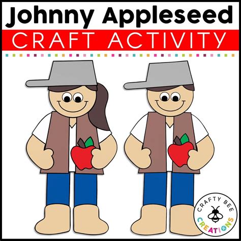 Johnny Appleseed Craft Activity - Crafty Bee Creations