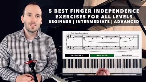 Best Finger Independence Exercises Beginner Intermediate