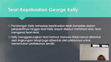 Teori Kepribadian George Kelly Youtube