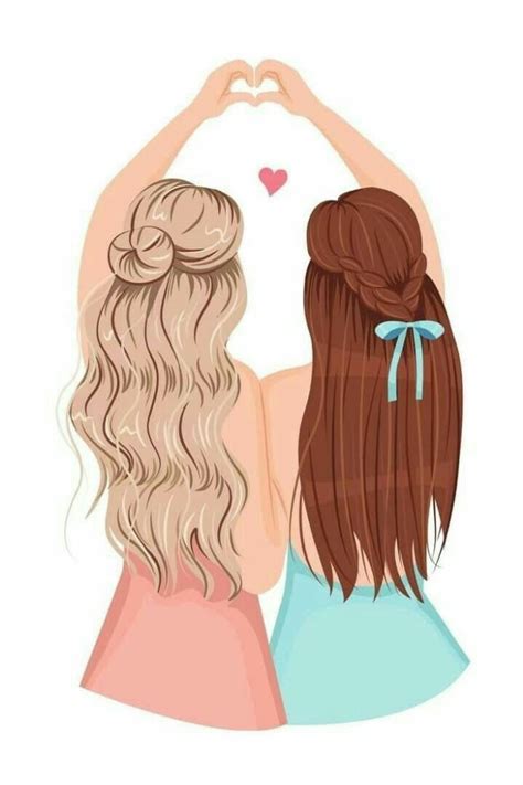 Best Friends Forever Best Friend Drawings Girly Drawings Drawings