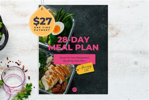 The Metabolism Boosting Meals Cookbook 28 Day Meal Plan Becky Fox