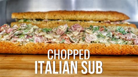 Chopped Italian Sub Sandwich Goes Viral On TikTok YouTube