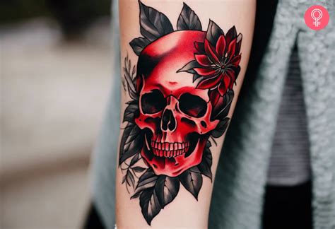 8 Black And Red Tattoo Designs For Stylish Look