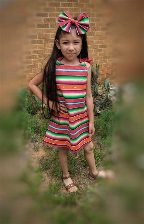 Serape Dress Fiesta Serape Dress Mexican Fiesta Dress Etsy