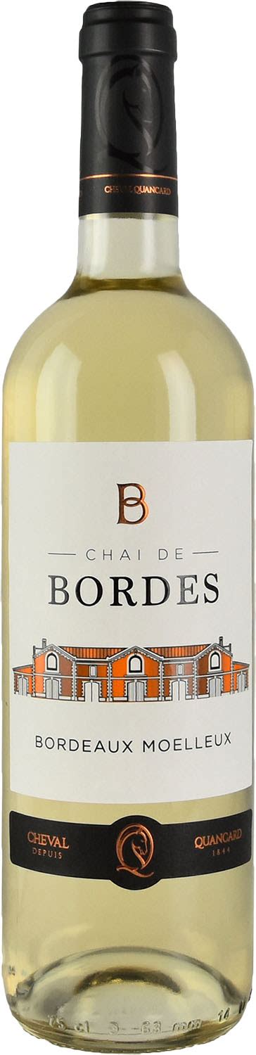 Chai Des Bordes Blanc MOELLEUX 2021 M P Alkohole Wina Cygara