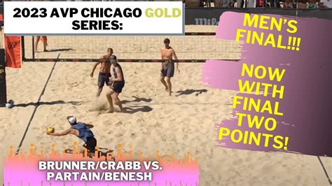 Updated Partain Benesh Vs Brunner Crabb Mens Final 2023 Chicago