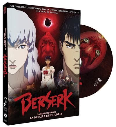 Berserk La Edad De Oro Ii La Batalla De Doldrey Dvd Toshiyuki