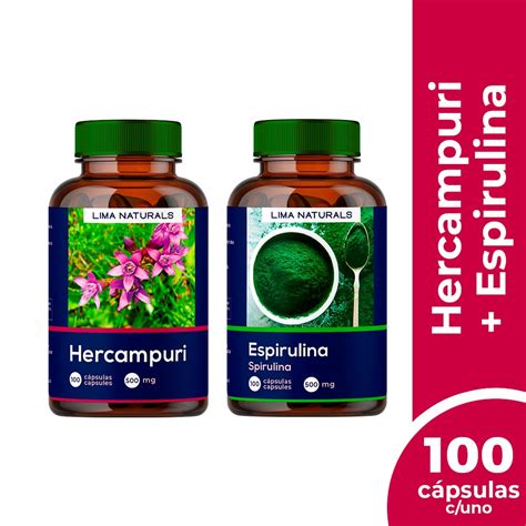 Hercampuri Espirulina Lima Naturals Inkafarma