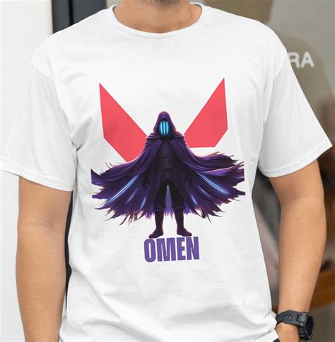 Valorant Omen Special Design T Shirt Omen Agent Shirt Omen Etsy