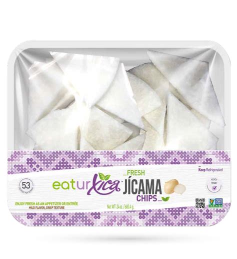 Fresh Jicama Chips – EaturXica