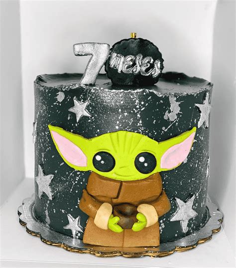 Baby Yoda Birthday Cake Ideas Images (Pictures)