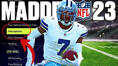 Madden The Best Realistic All Madden Sliders Youtube