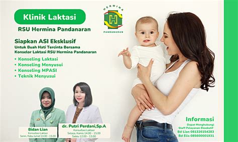 Hermina Hospitals Rsu Hermina Pandanaran Lactation Clinic Services