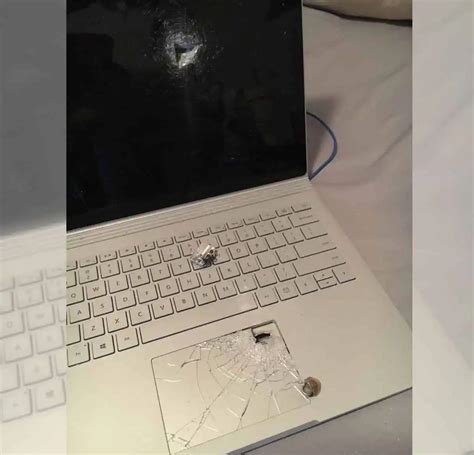 Microsoft Surface Book Stops A Stray Bullet Saves A Life Mspoweruser