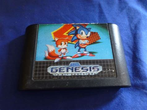 Sonic and Knuckles Sega Genesis Sonic 2 FREE SHIPPING Working 100% ...