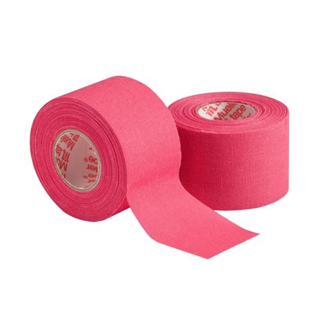 Mueller MTape 1 5 X 10 Yd Pink Pre Cut Sports Tape 2 Pack Walmart