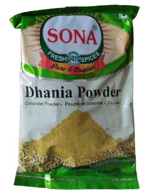 Dried Brown Sona Dhaniya Powder For Food G At Rs Pack In