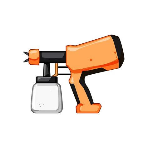 body paint sprayer cartoon illustration 45682253 Vector Art at Vecteezy