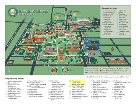 Nebraska Wesleyan University Campus Map - United States Map