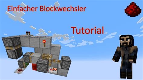 Minecraft Redstone Tutorial I Kompakter Schneller Blockwechsler YouTube