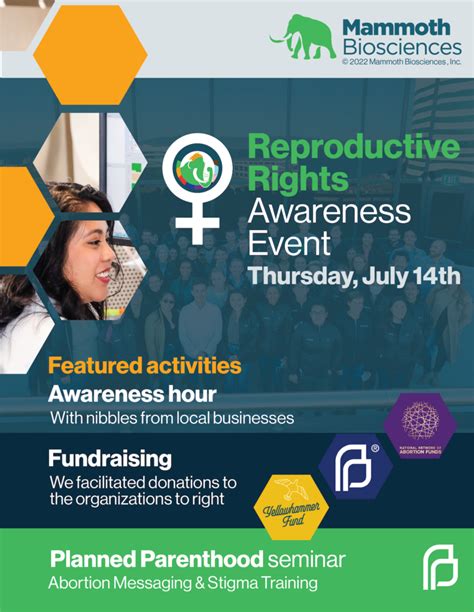 Wam Reproductive Rights Awareness Event Mammoth Biosciences