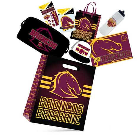 NRL Brisbane Broncos Showbag | Shop Online, Pay With AfterPay!