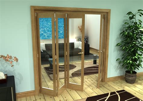 Glazed Oak Prefinished Door Roomfold Grande X Mm Doors At