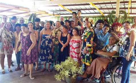 La ministre de la Famille en visite à Moorea La Présidence de la