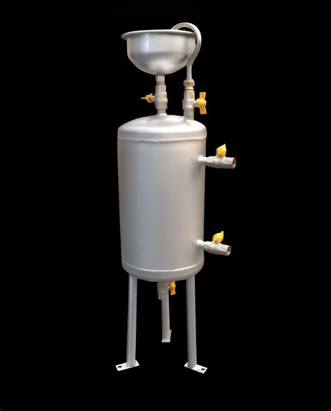 chemical dosing pot ss  litre waterpro