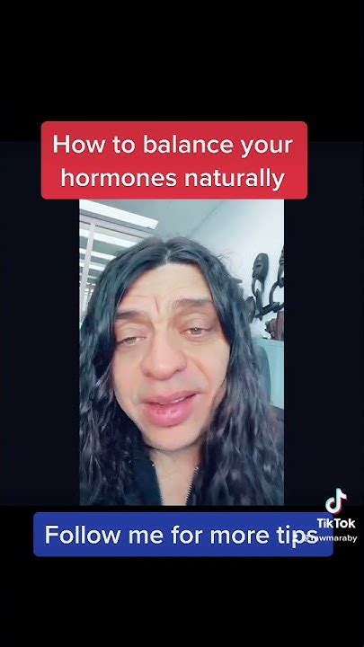 How To Balance Your Hormones Naturally Youtube