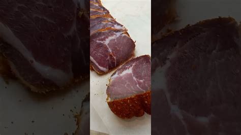 Сыровяленое МЯСО, готовлю в квартире! Хамон, капа, бастурма. - YouTube