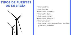 Cuáles son las FUENTES de energía resumen para niños