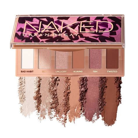 Urban Decay Naked Mini Eyeshadow Palette Richly Pigmented Ultra Blendable Mat And High Shine
