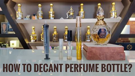 How To Decant Perfume Bottle Decanting Process At Junaid Al Atoor