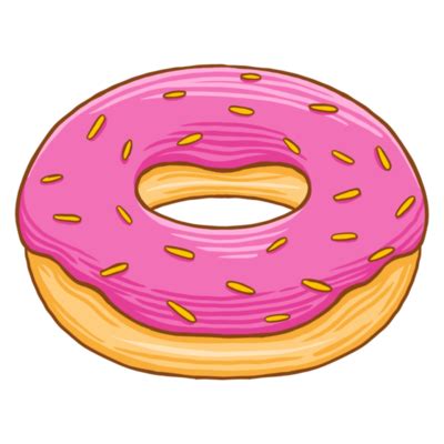 Donas Caricatura PNG Para Descargar Gratis