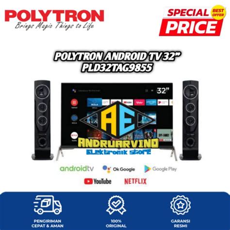 Jual Polytron Android Tv Inch Pld Tag Android Digital Tv