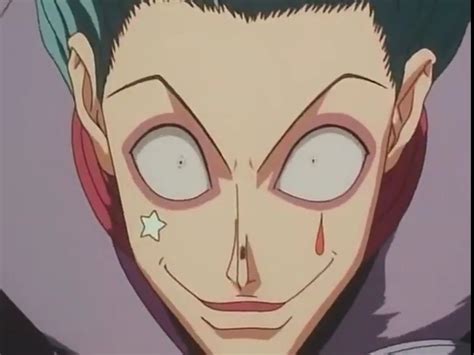 Hisoka Blue Hair Anime Expressions Hisoka Anime