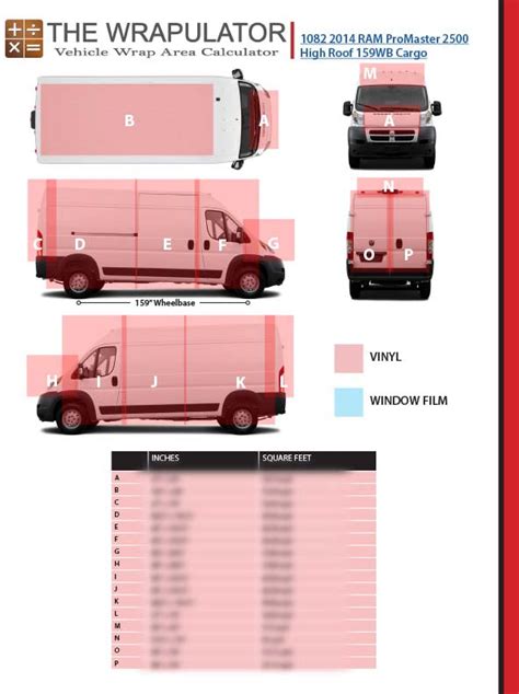 2014 Ram Promaster 2500 Cargo High Roof 159 Wb 1082 Pdf Badwrap