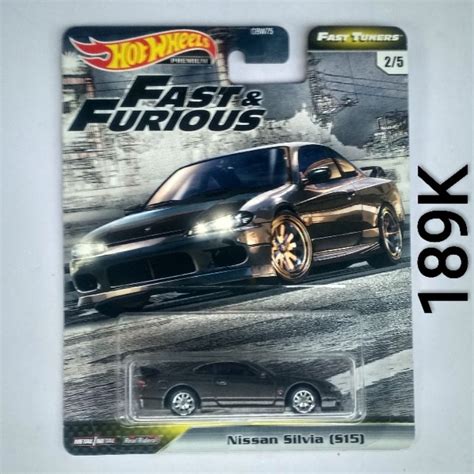 Hot Wheels Premium FF Fast And Furious Tuners Nissan Silvia S15 Shopee Malaysia