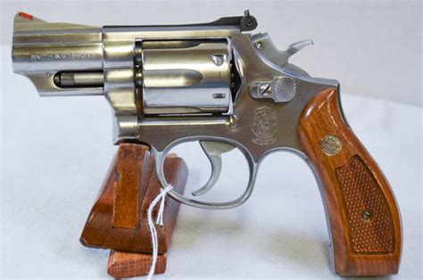 Sold Smith Wesson Model Combat Magnum Revolver Inch