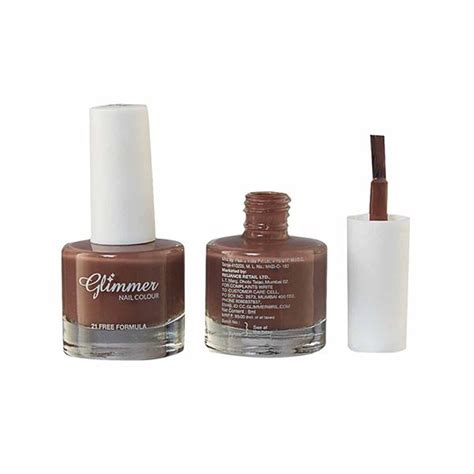 Buy Glimmer Nail Enamel Hot Cocoa Ml Online At Discounted Price Netmeds